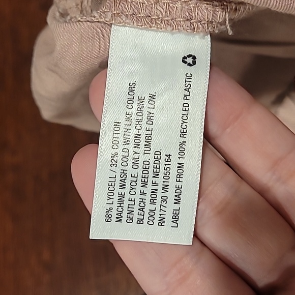 NWT Target A New Day blush pink lyocell cotton blend soft pants small - Picture 6 of 6